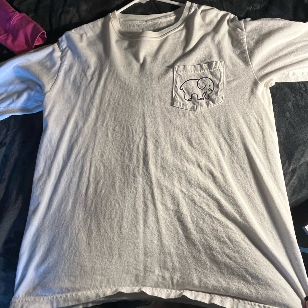 Ivory Ella name brand, white long sleeve T.